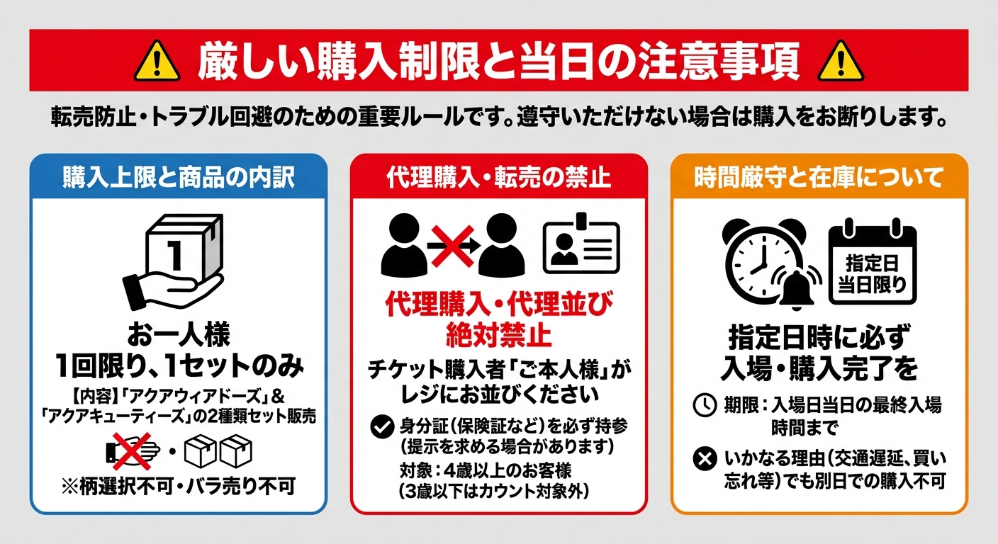 注意点をまとめた画像