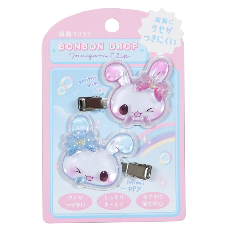 ボンボンドロップ前髪クリップ キャンディツインズA 品番06216