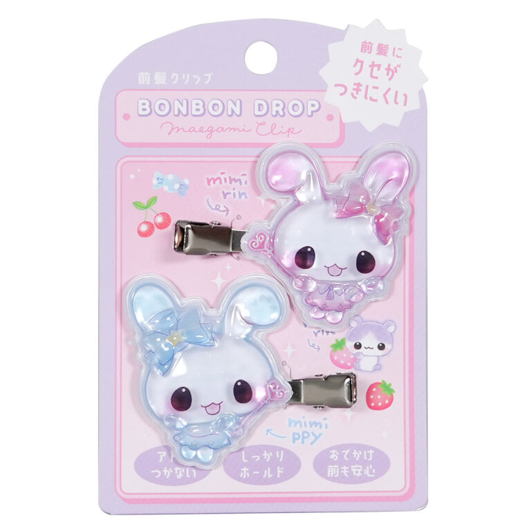 ボンボンドロップ前髪クリップ キャンディツインズB 品番06217