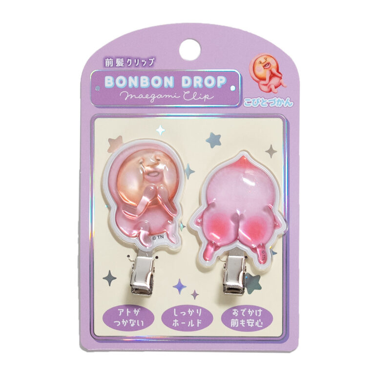 ボンボンドロップ前髪クリップ カクレモモジリB 品番14012