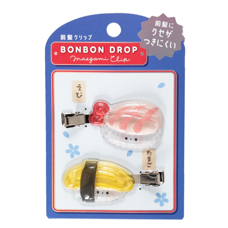 ボンボンドロップ前髪クリップ おすし 品番16013
