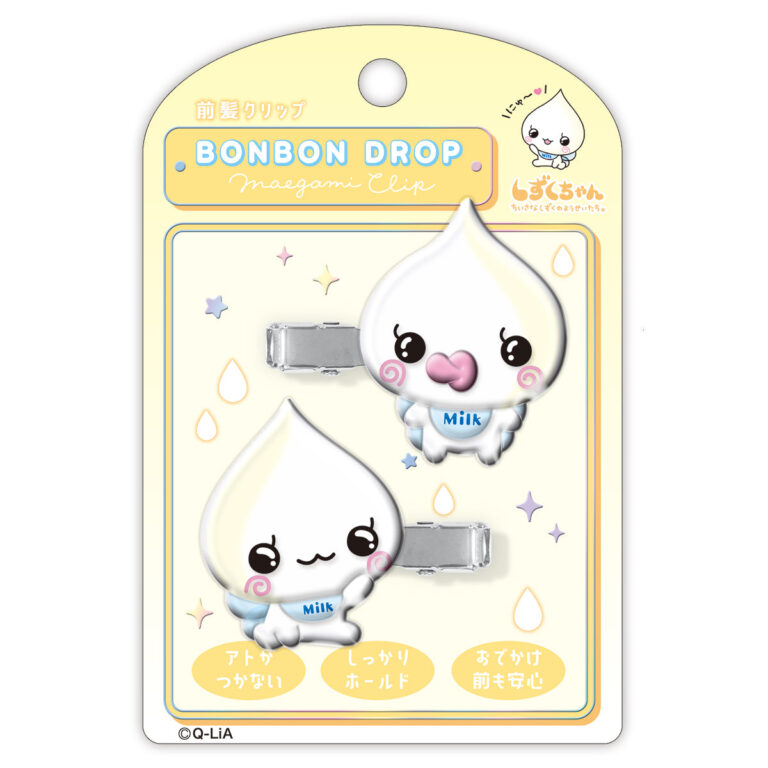 ボンボンドロップ前髪クリップ みるみるちゃん 品番94792