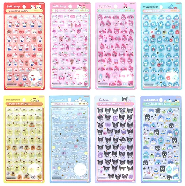 ボンボンドロップシール　サンリオミニの商品画像8種