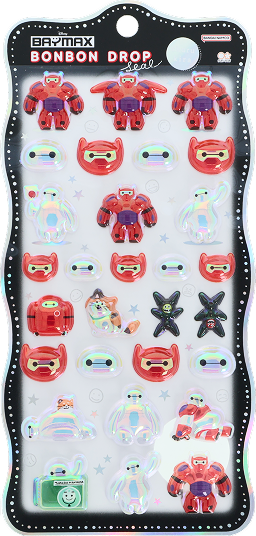 ディズニー ボンボンドロップシール churukira ベイマックス パワードスーツの公式商品画像