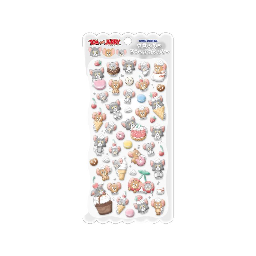 トムとジェリーのフロッキードロップステッカー