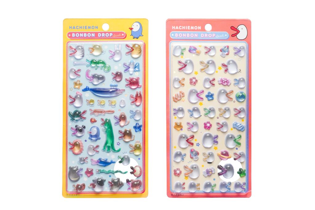 ハチエモンのボンボンドロップシールの商品画像全２種