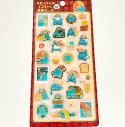 カモノハシのイコちゃん 立体シール 秋の公式商品画像