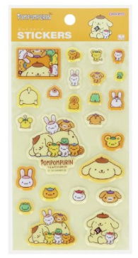 ぷっくりシール　ＳＣ　ポムポムプリン　チームの商品画像