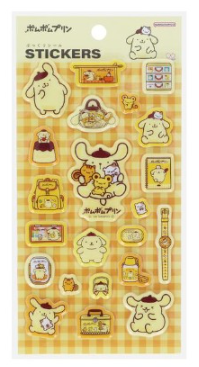 ぷっくりシール　ＳＣ　ポムポムプリン　いっぱいの商品画像