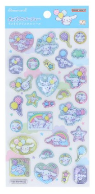 ラメきらクリスタルシール　シナモロールの商品画像