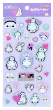 ラメきらクリスタルシール　ベイマックスの商品画像