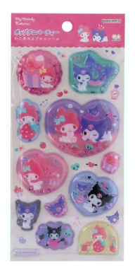 わたあめカプセルシール　マイメロディ＆クロミの商品画像