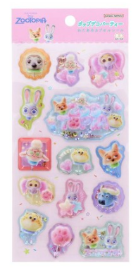 わたあめカプセルシール　ズートピアの商品画像