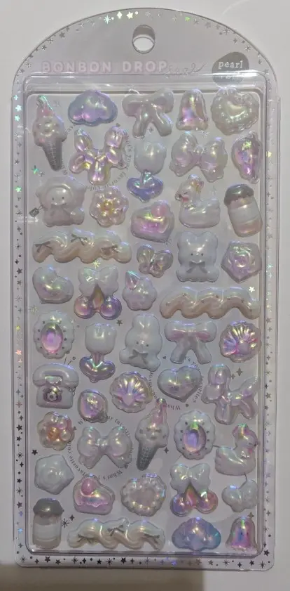 ボンボンドロップシール パールベール/ほわいとボンボンの商品画像