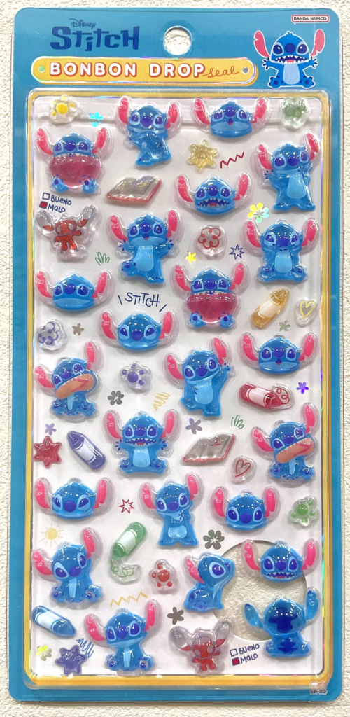 ディズニー ボンボンドロップシール スティッチの商品画像