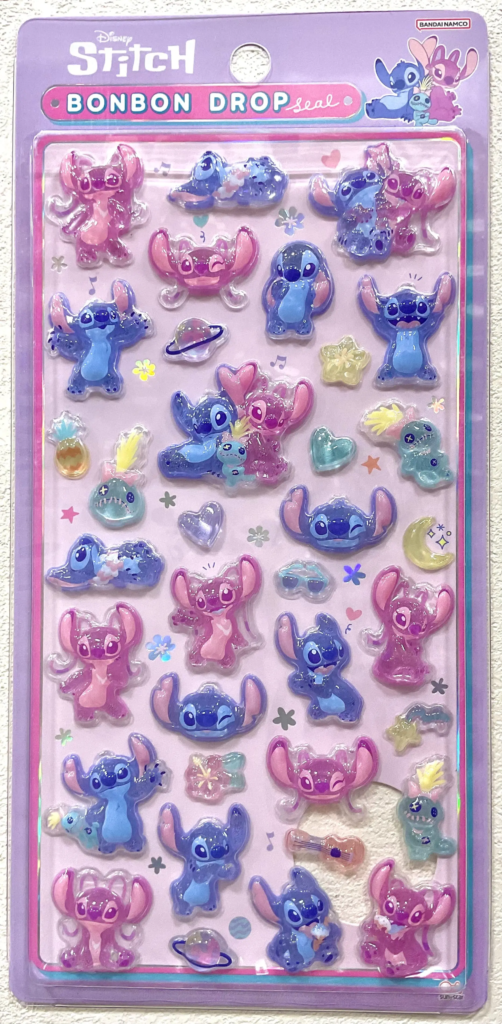 ディズニー ボンボンドロップシール スティッチ＆エンジェルの商品画像