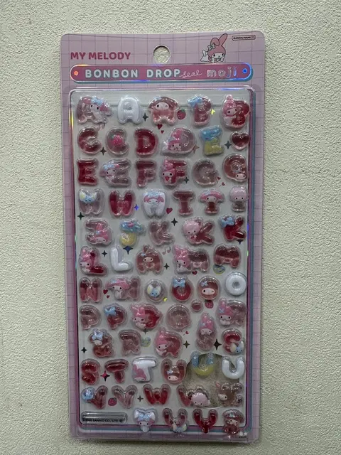 ボンボンドロップシールmoji マイメロディの商品画像