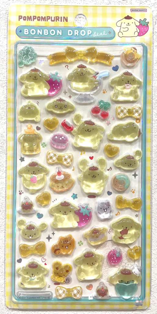 サンリオ ボンボンドロップシール ポムポムプリンの商品画像
