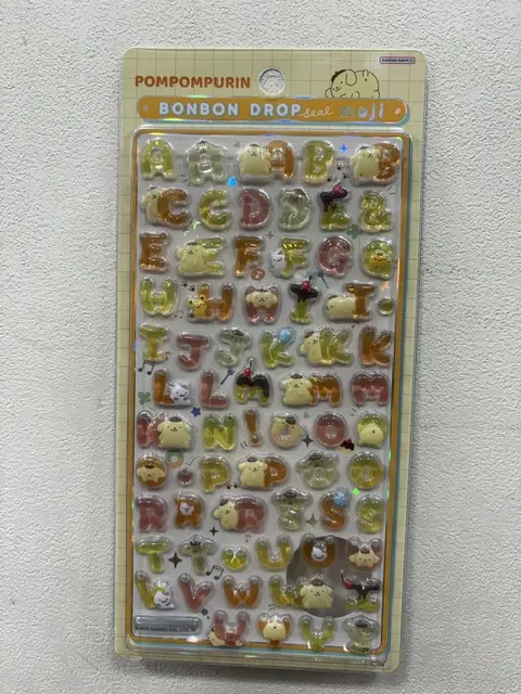 ボンボンドロップシールmoji ポムポムプリンの商品画像