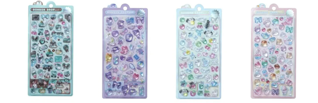 クーリアオリジナルボンボンドロップシールセットの商品画像