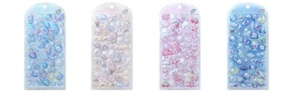 ボンボンドロップシールパールベールセットの商品画像