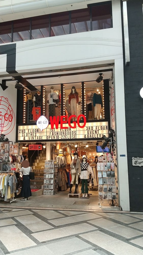 WEGO 心斎橋店の外観