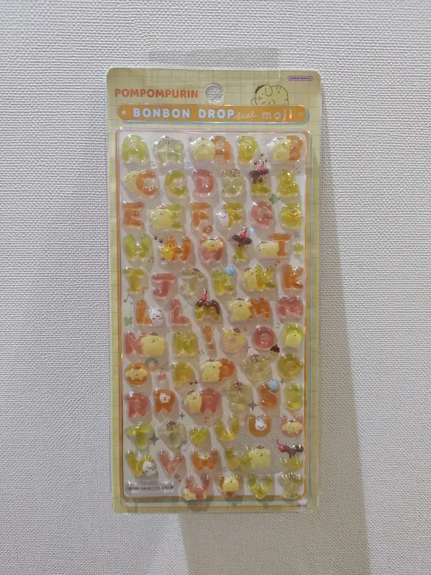 サンリオ ボンボンドロップシールmoji ポムポムプリンの商品画像