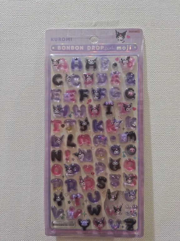 サンリオ ボンボンドロップシールmoji クロミの商品画像