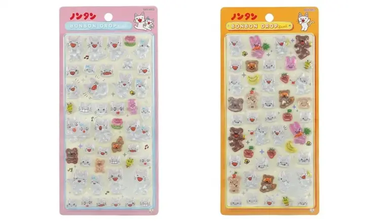 当選したら購入できるシールの一覧