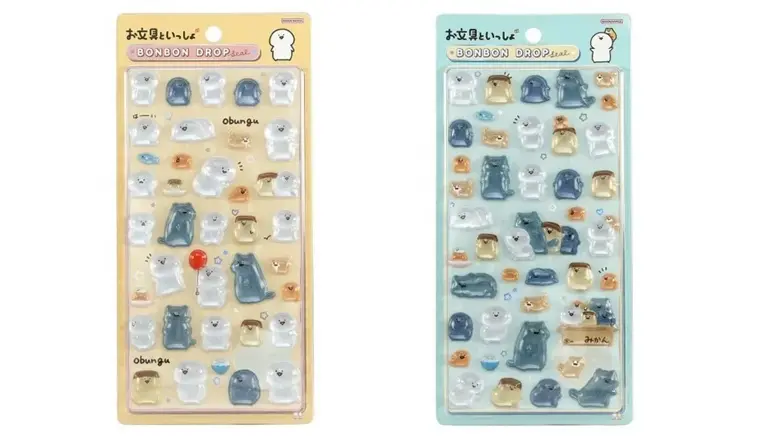 当選したら購入できるシールの一覧