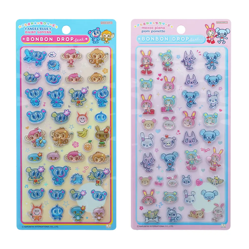 ナルミヤキャラクターズ ボンボンドロップシール エンジェルブルー×デイジーラバーズ
ナルミヤキャラクターズ ボンボンドロップシール メゾピアノ×ポンポネット