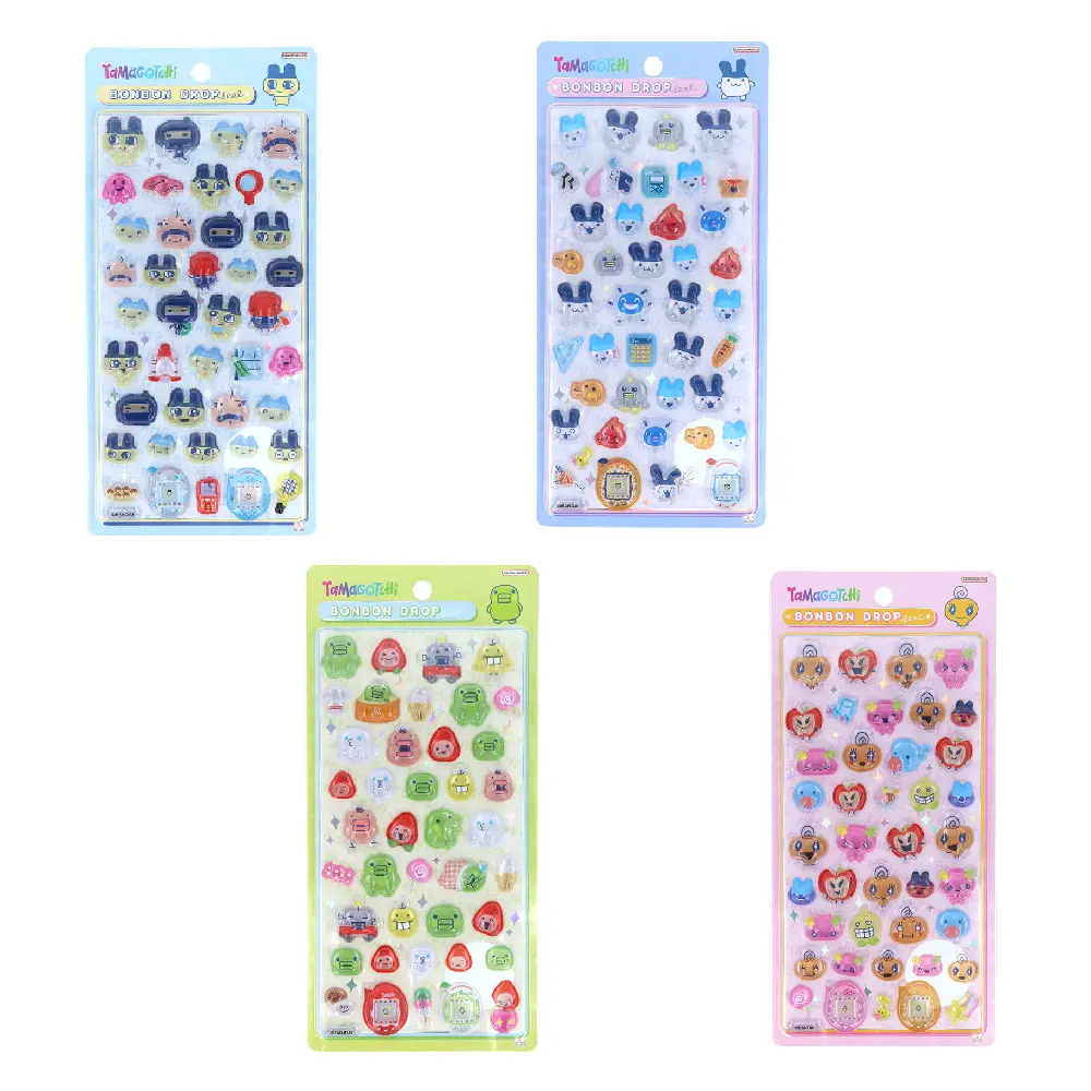 当選したら購入できるシールの一覧