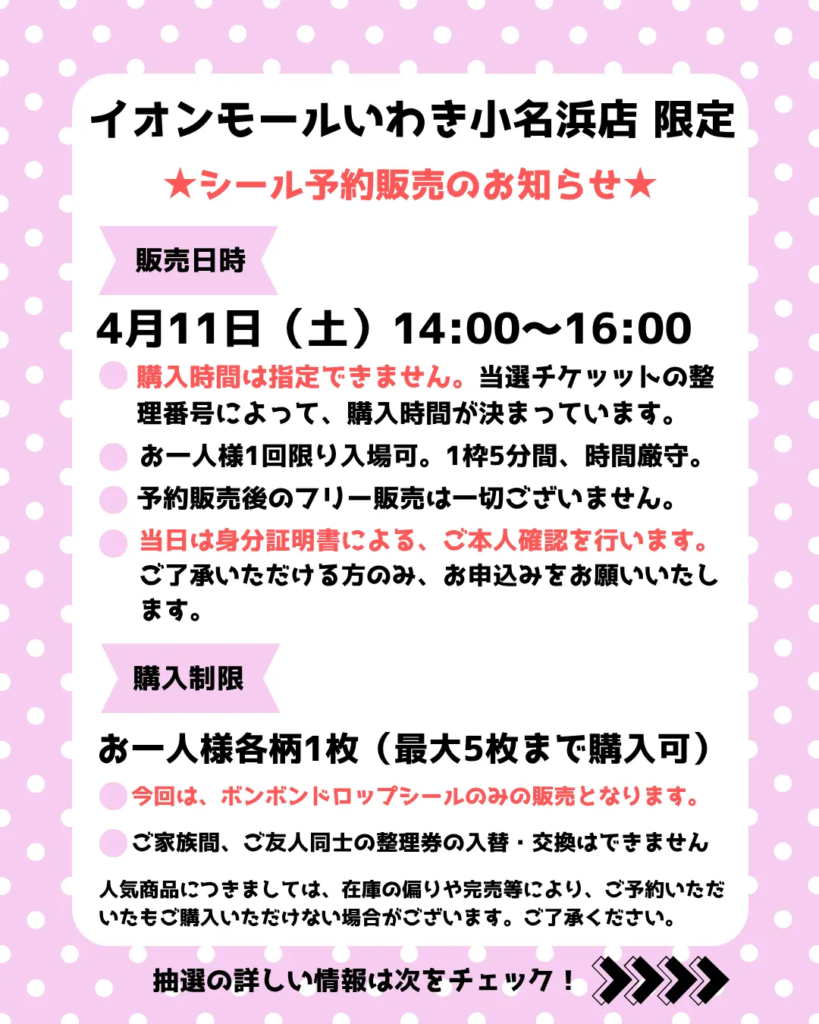 抽選の概要・説明画像