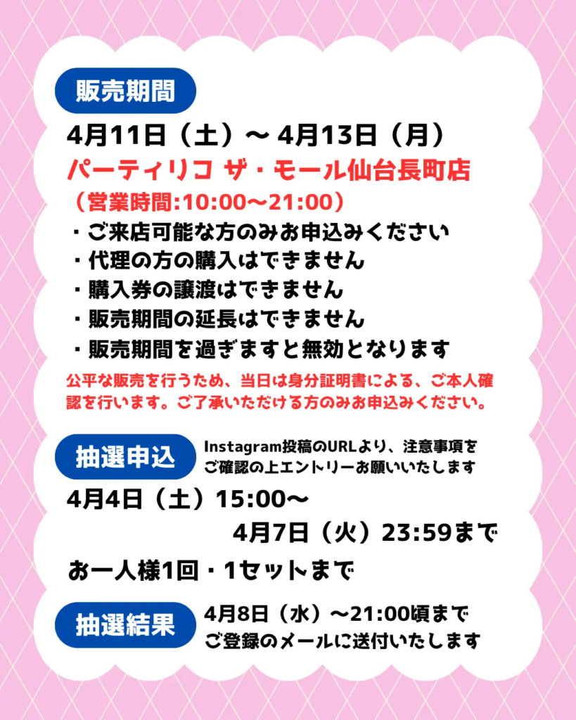 抽選の概要・説明画像