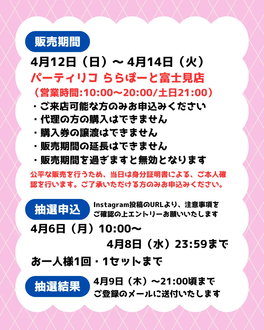 抽選の概要・説明画像