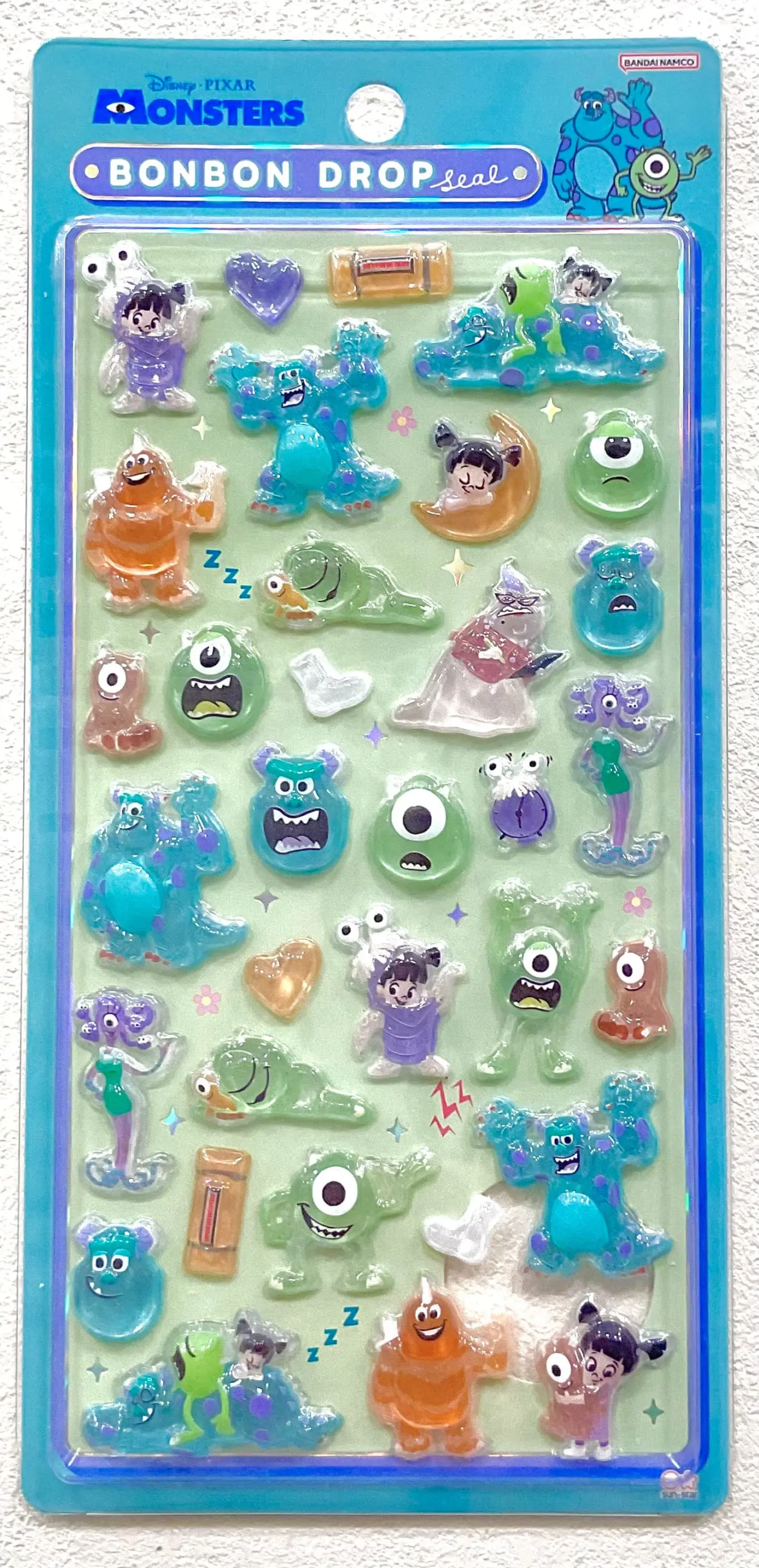 当選したら購入できるシールの一覧