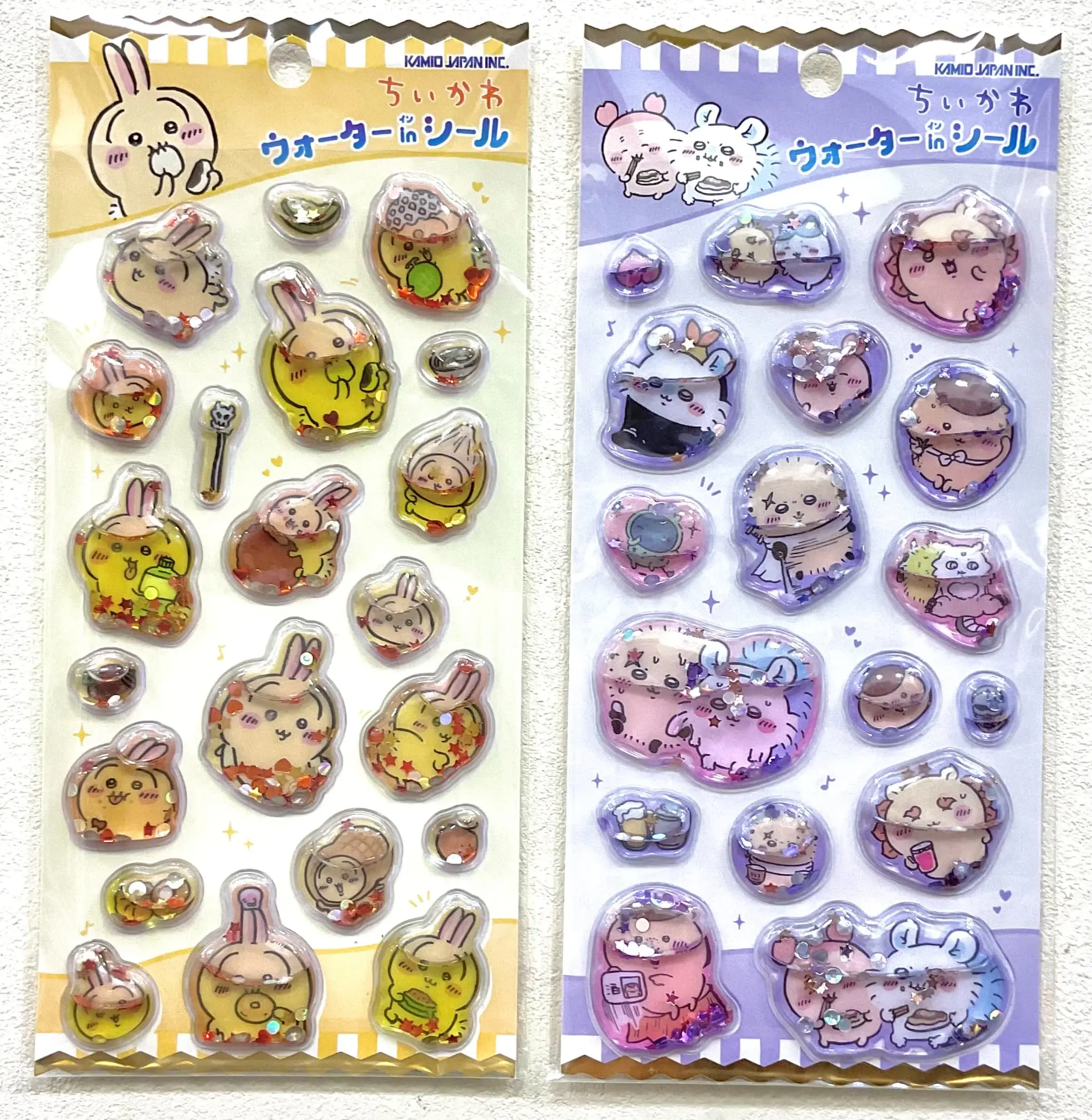 当選したら購入できるシールの一覧