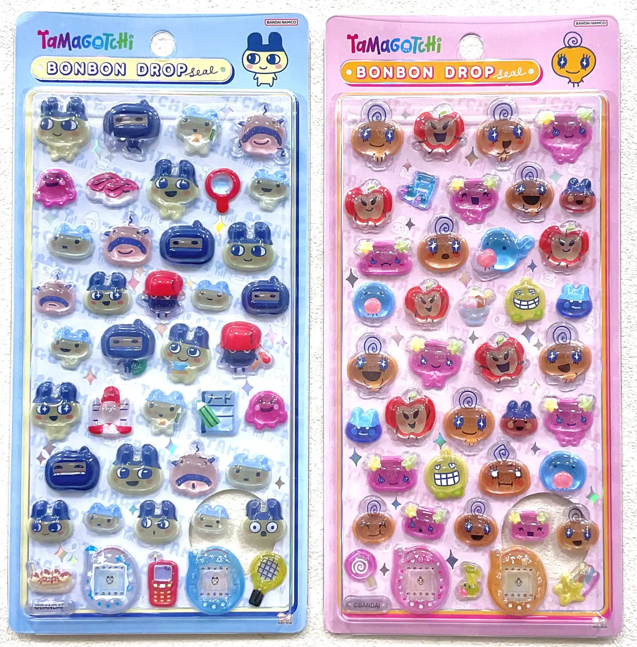 当選したら購入できるシールの一覧