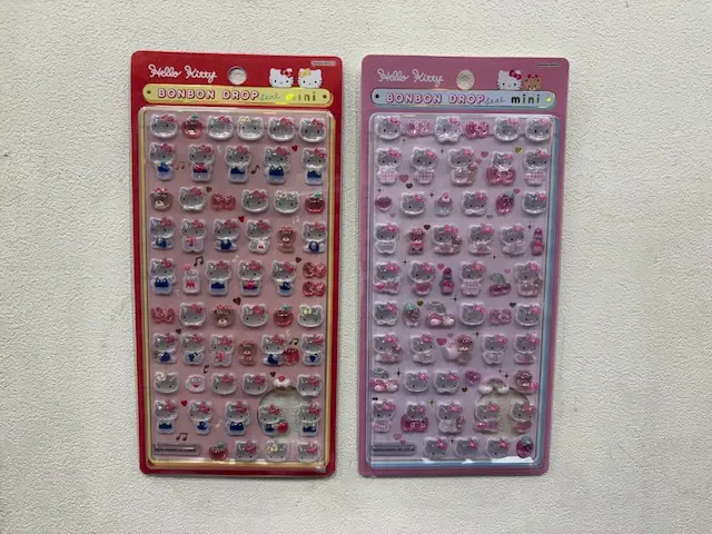 当選したら購入できるシールの一覧