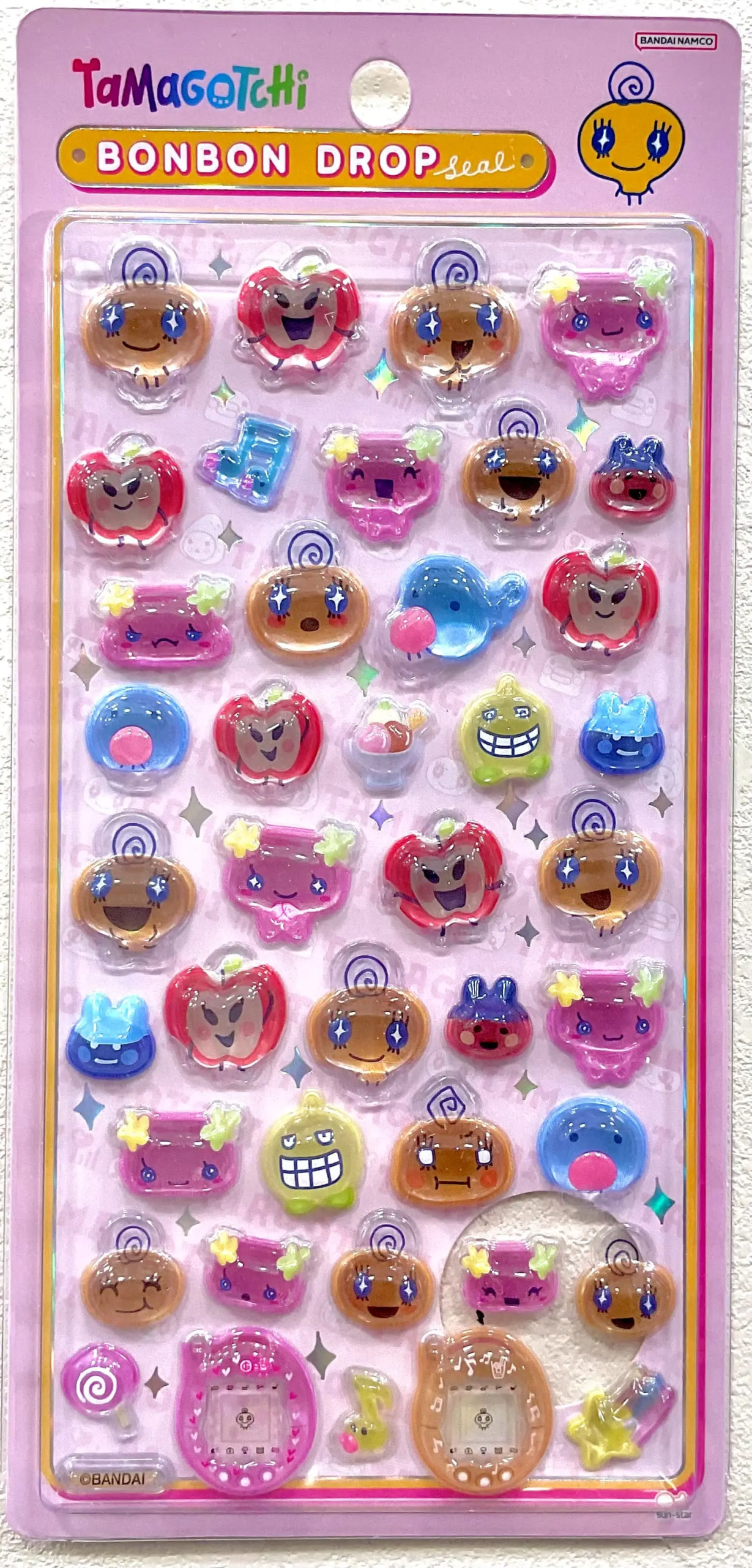 当選したら購入できるシールの一覧