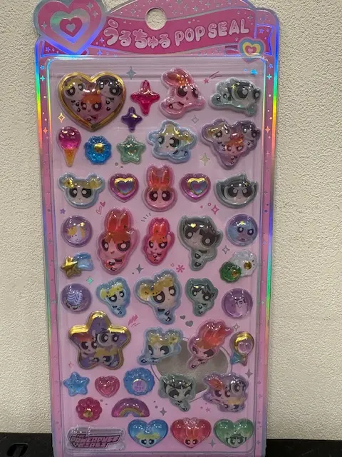 うるちゅるPOPシール  パワーパフガールズ(単品)の画像