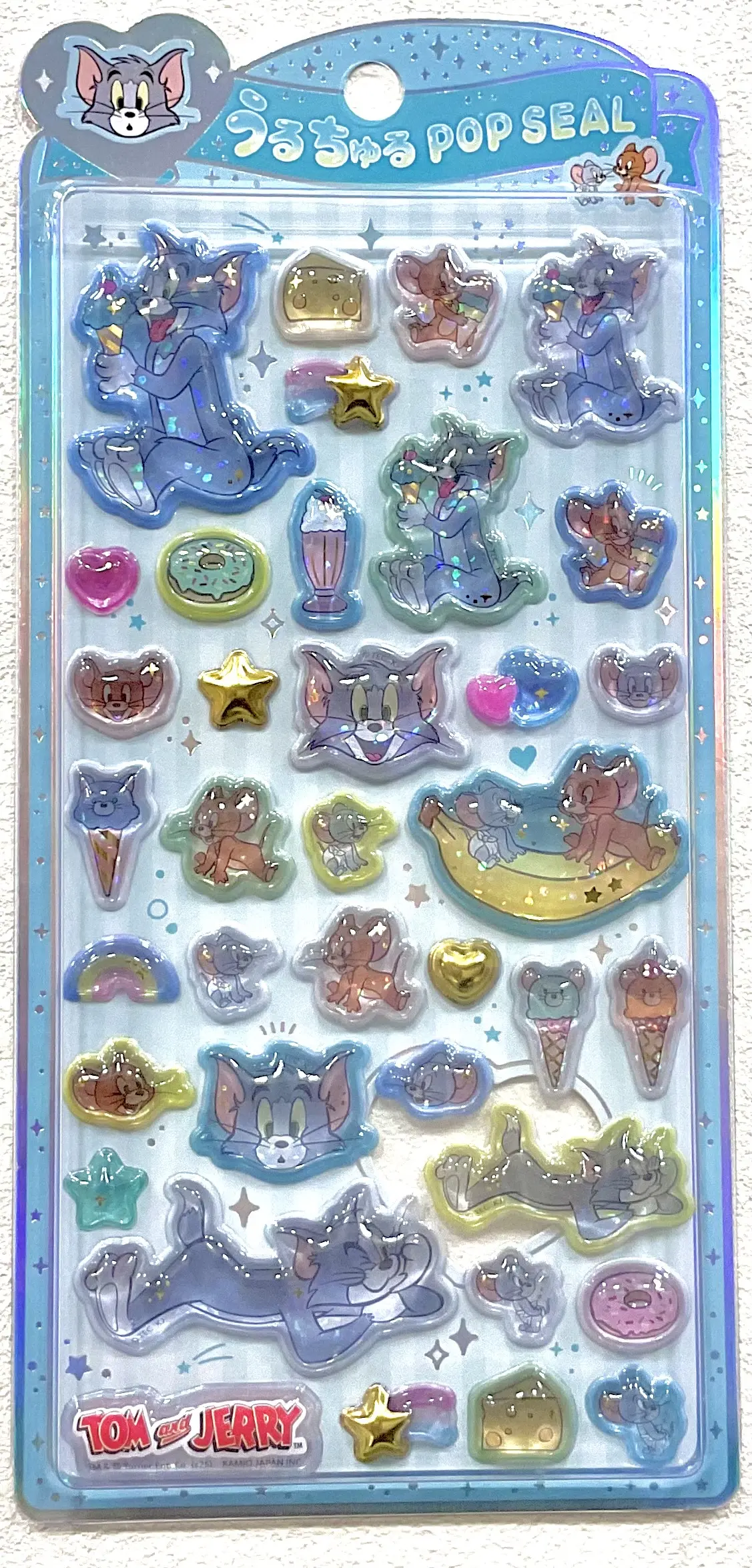 うるちゅるPOPシール トム＆ジェリー の画像