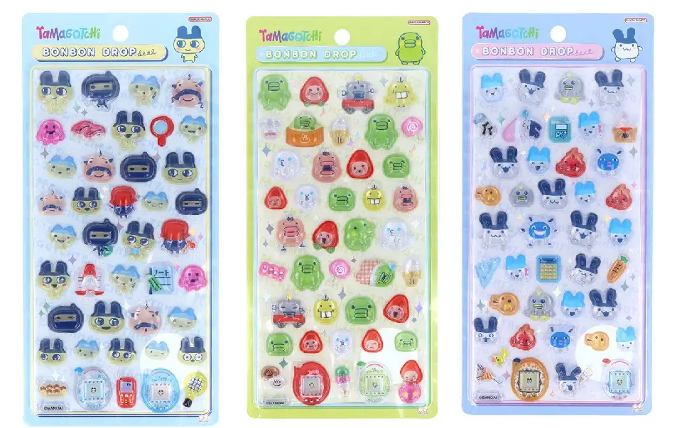 当選したら購入できるシールの一覧