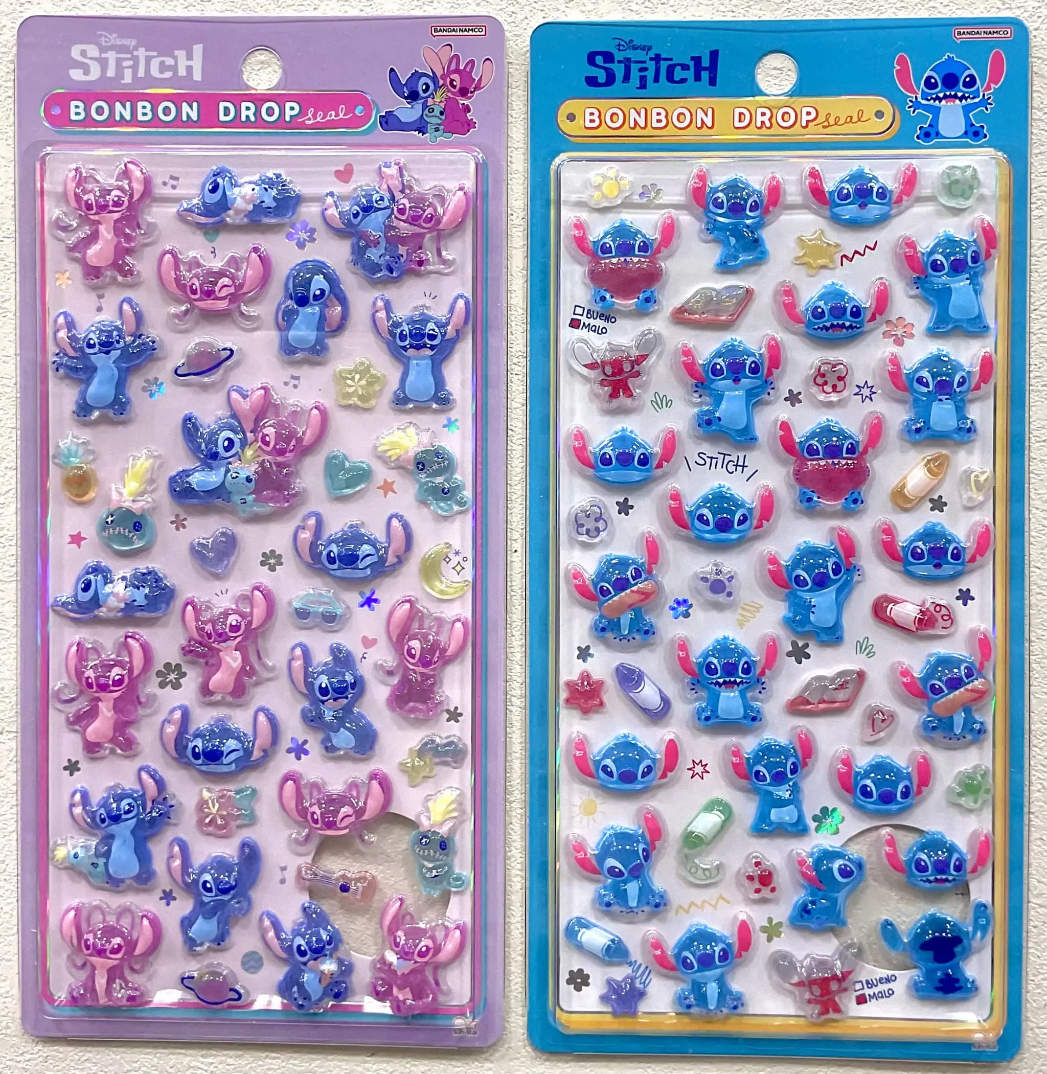 当選したら購入できるスティッチ＆エンジェル　スティッチ　ボンボンドロップシール スティッチ＆エンジェルの画像