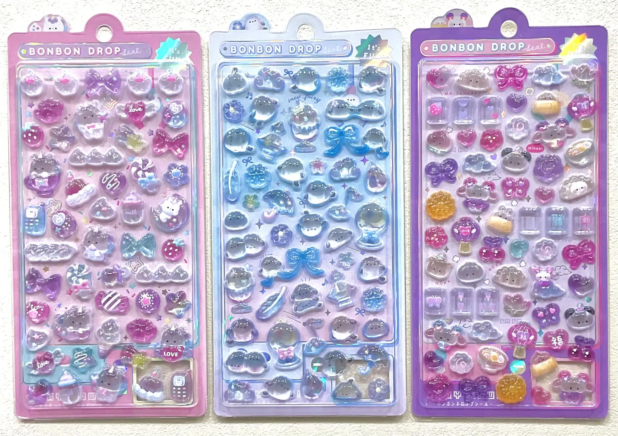 当選したら購入できるクーリア社　ボンボンドロップシールの画像