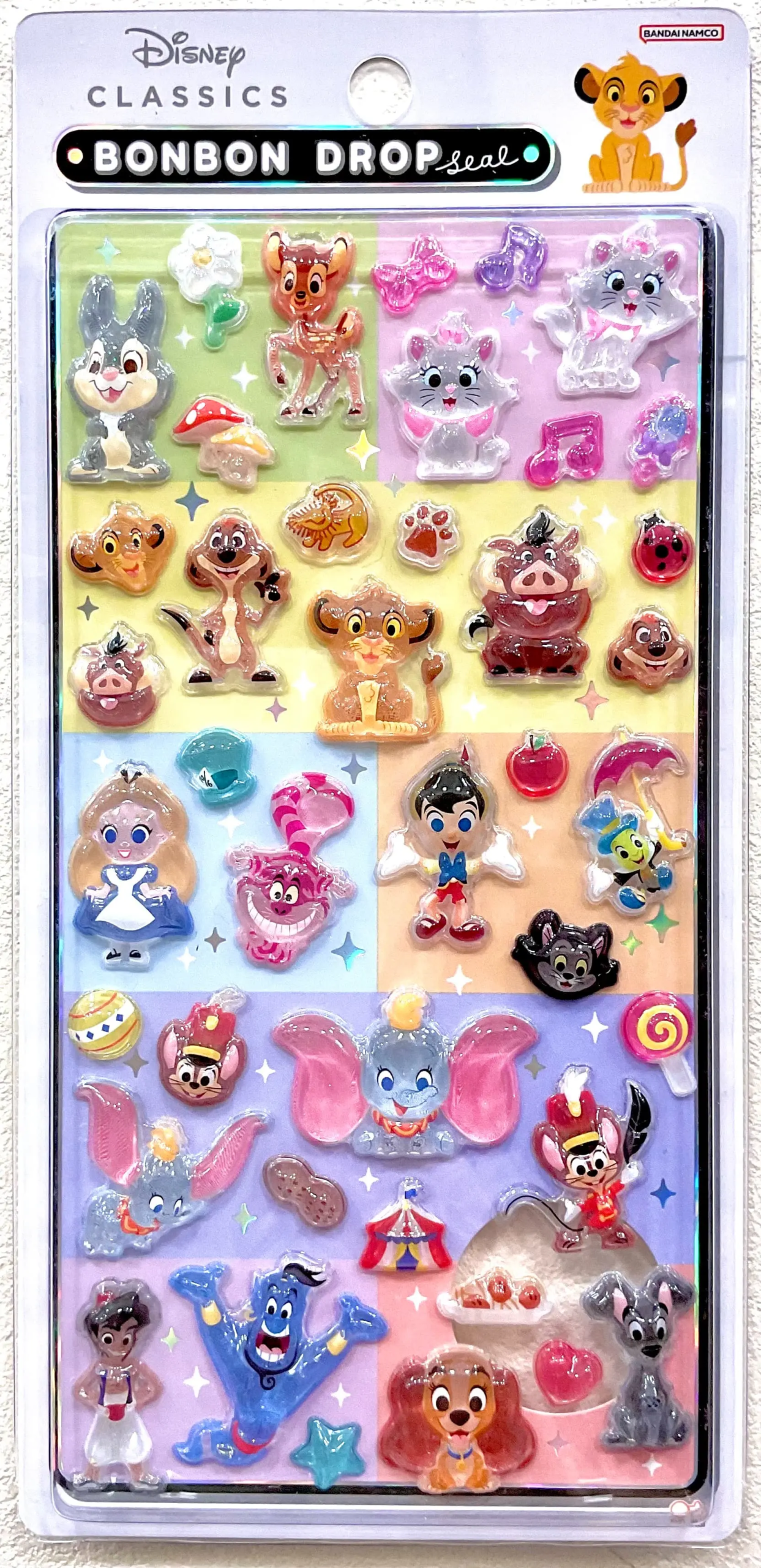 当選したら購入できるディズニー　ボンボンドロップシール クラシックの画像