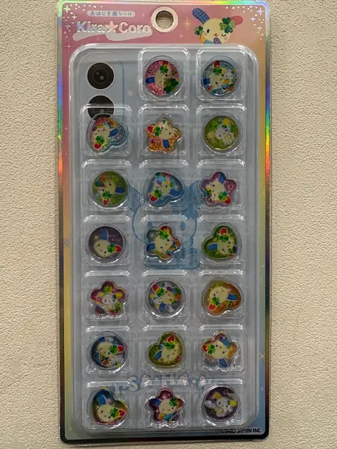 当選したら購入できるシールの一覧