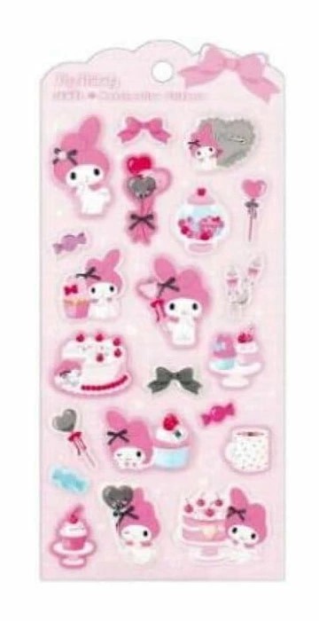 サンリオキャラクターズ ジュエルマシュマロステッカーズ マイメロディの画像