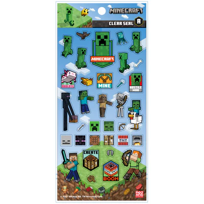 マインクラフトクリアシールAの商品画像