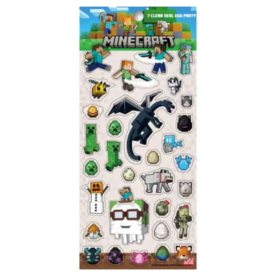 マインクラフトクリアシール(エッグパーティ)の商品画像